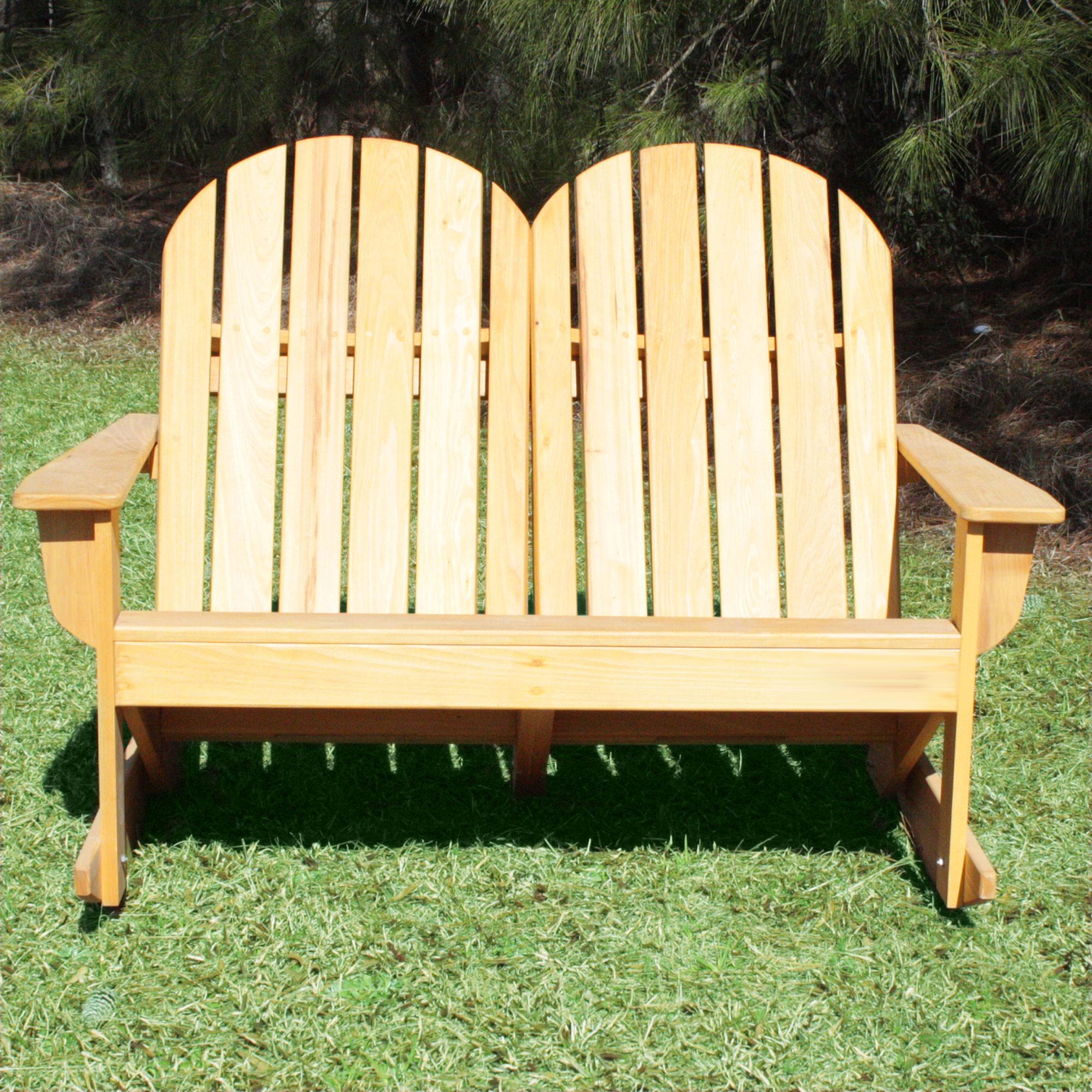 Adirondack Loveseat Rocker DFOHome