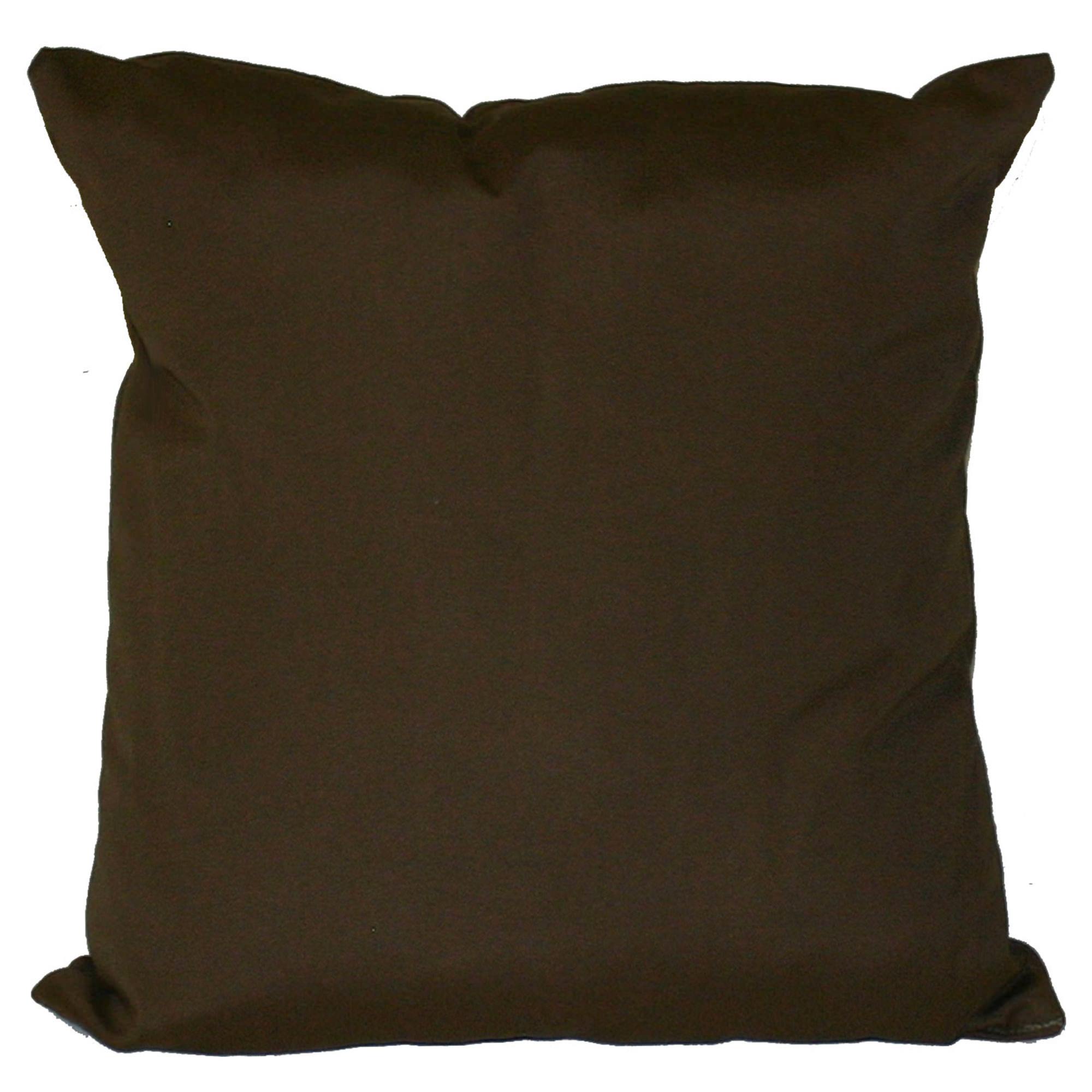 Bay Brown Sunbrella Outdoor Throw Pillow