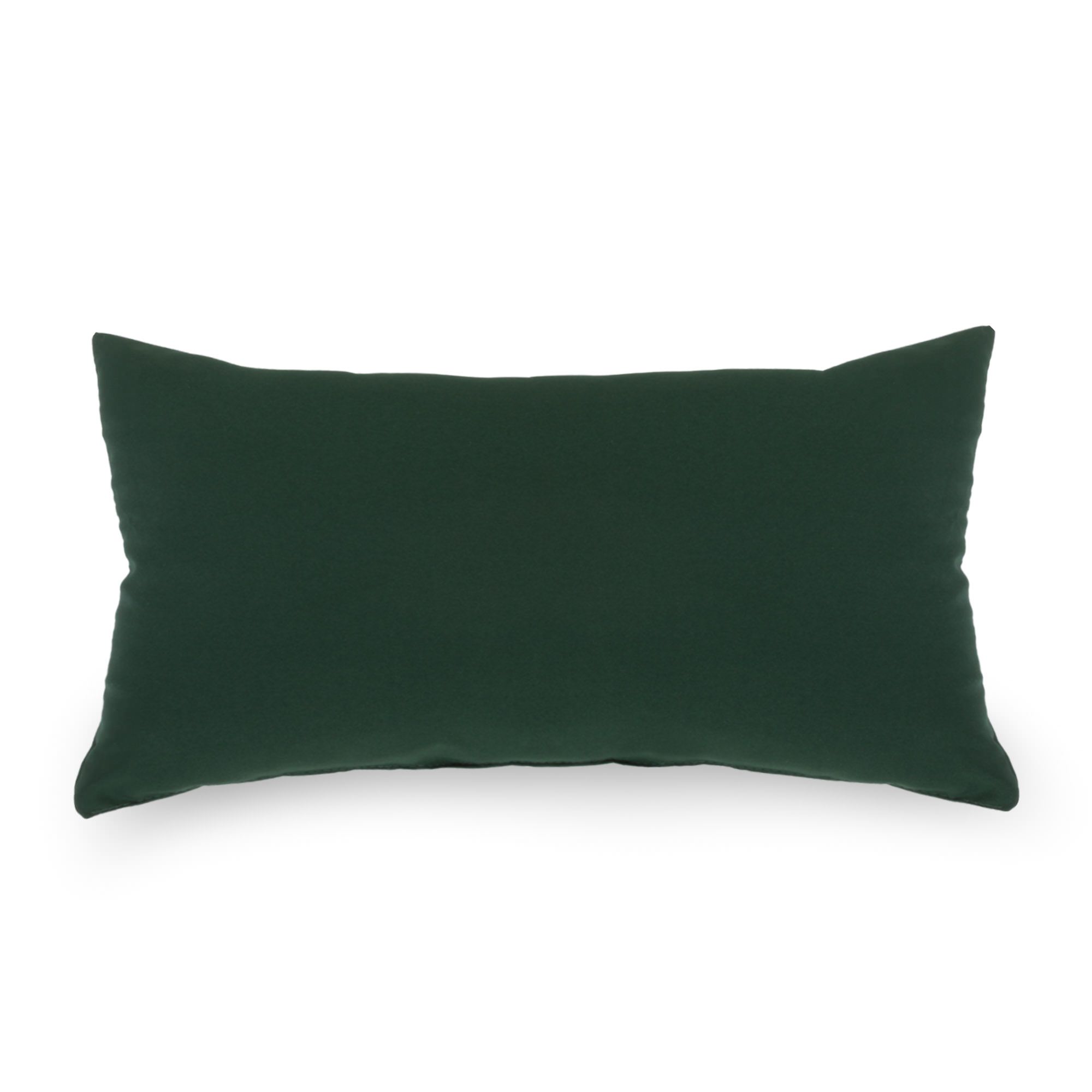 Green Outdoor Throw Pillow 19 in. x 10 in. Rectangle/Lumbar SKU BSQIGRR