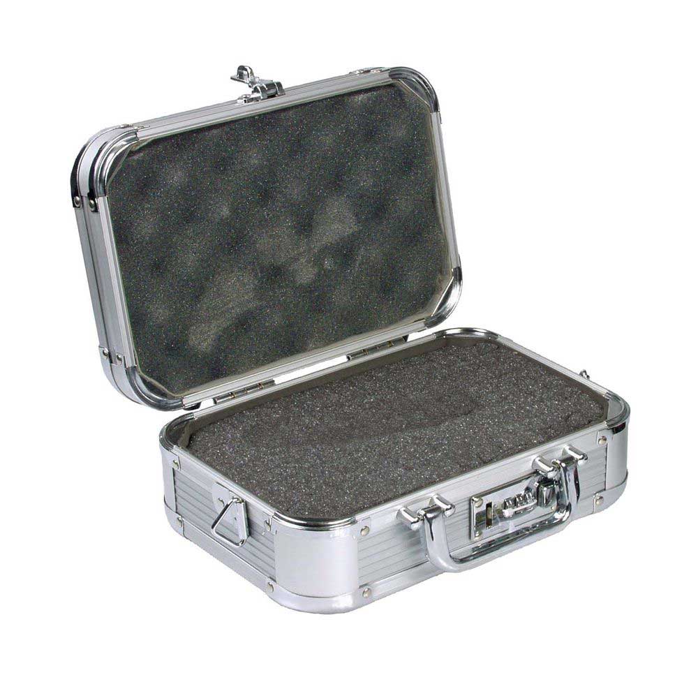 Dorr Extra Small Aluminium Case 10 24 x 16 x 9 (cm) Foam Interior