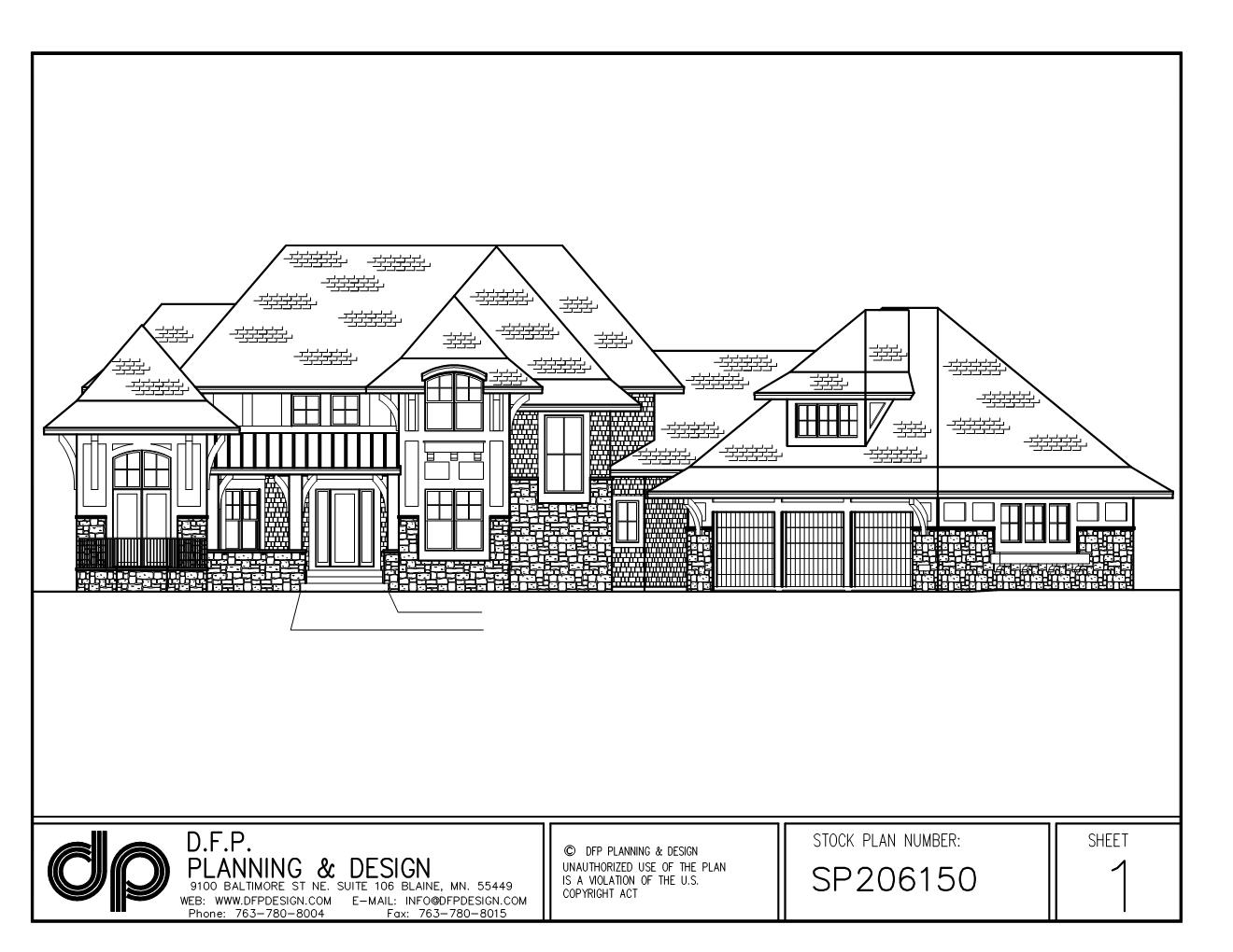 Modified Two Story 206150 DFP Plans
