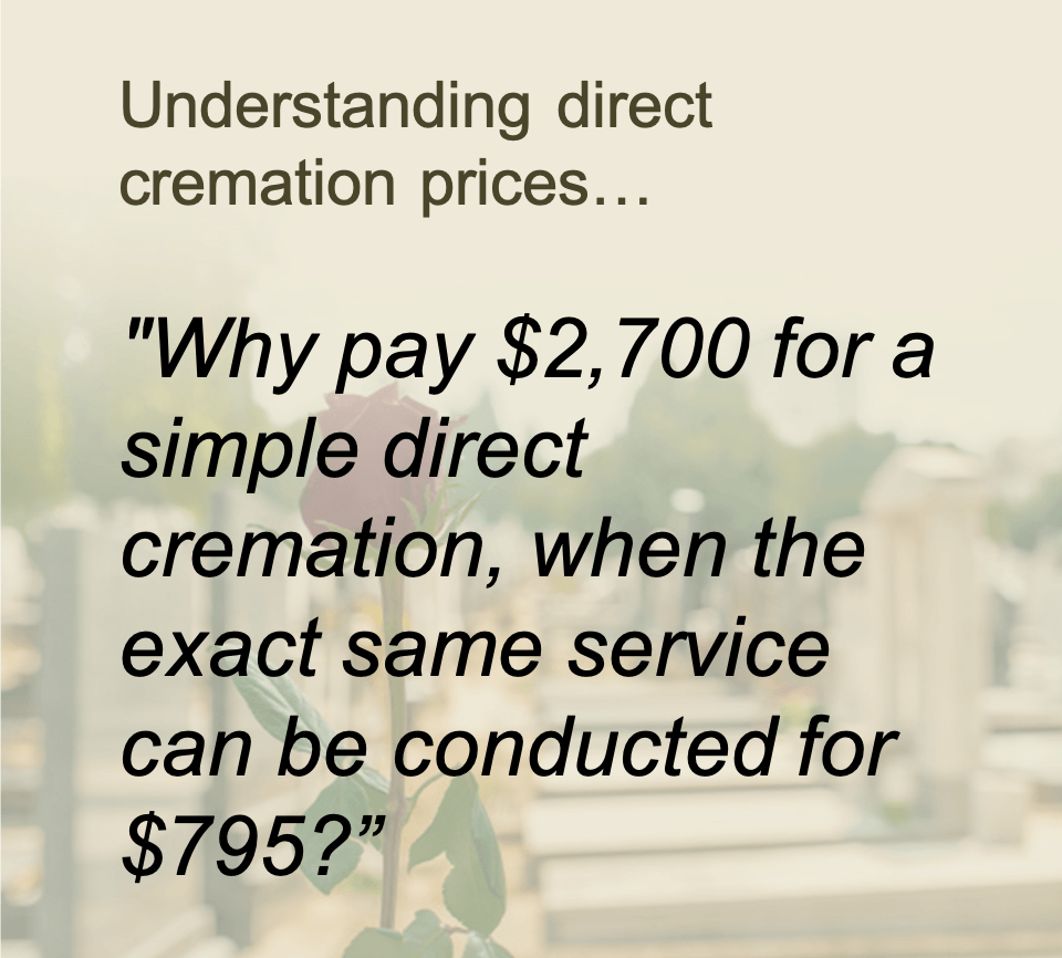 Comparing cremation prices How to find an affordable direct cremation DFS Memorials