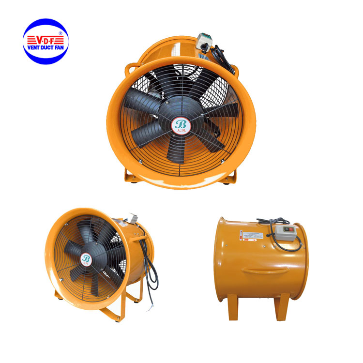 DAFENG SUPPLYING MOVABLE EXPLOSIVE PROOF BLOWER FOR EXPLOSION PROOF