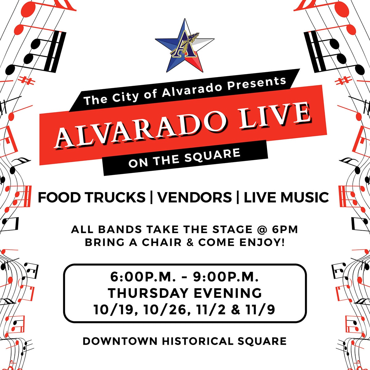 Alvarado Live on the Square DFW Craft Shows