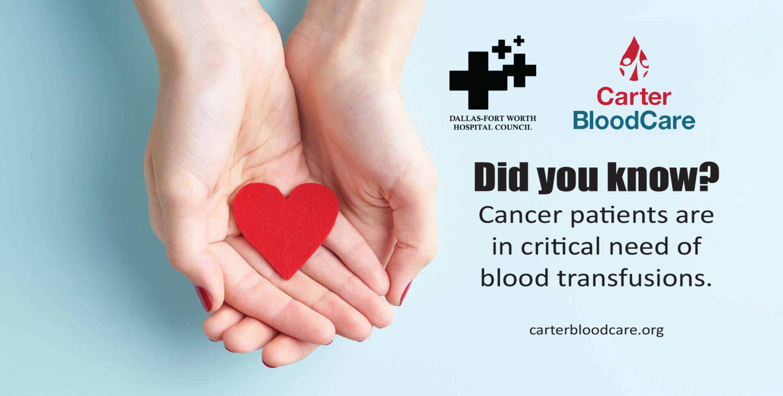 Carter BloodCare Who might receive my blood donation? A spotlight on