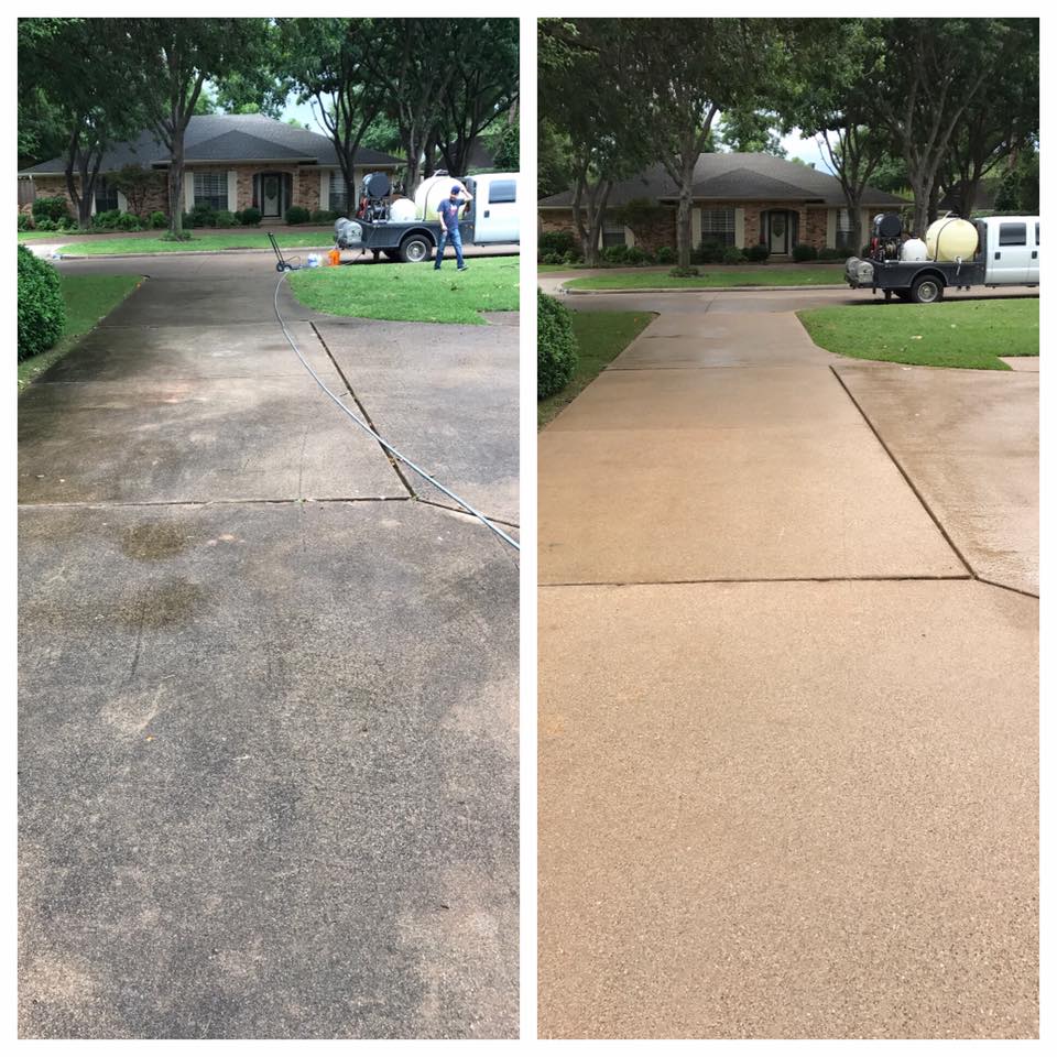 Make Your Driveway Look New with Residential Pressure Washing DFW