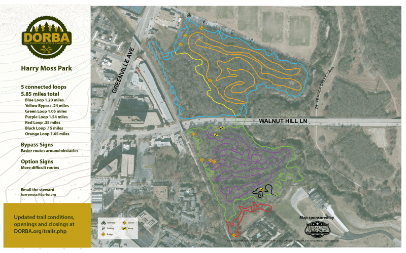 Harry Moss Park Trails DFW Trail Guide