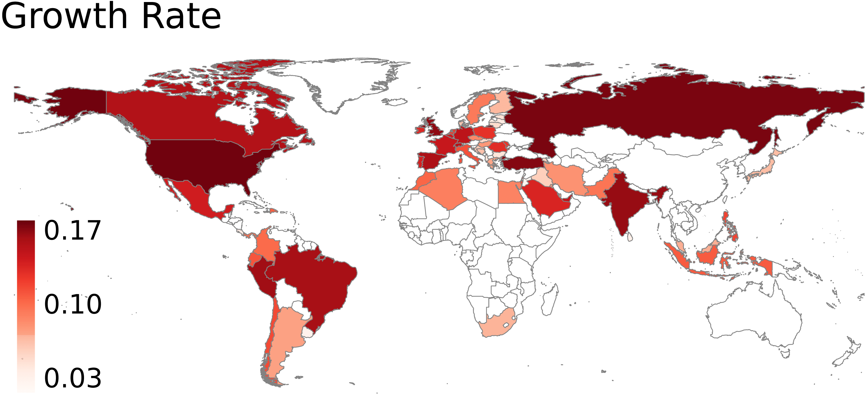 Global expansion of COVID19 pandemic is driven by population size and