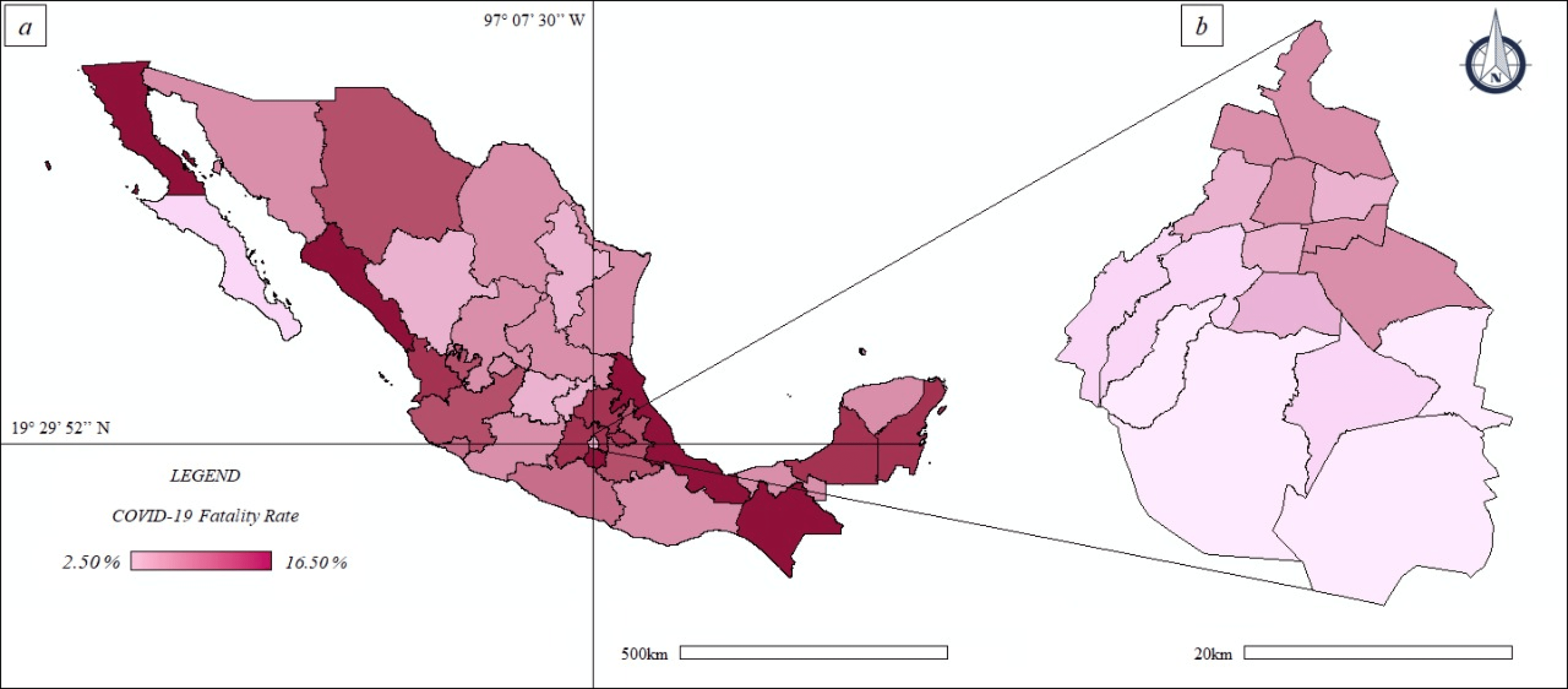 Using demographic data to understand the distribution of H1N1 and COVID