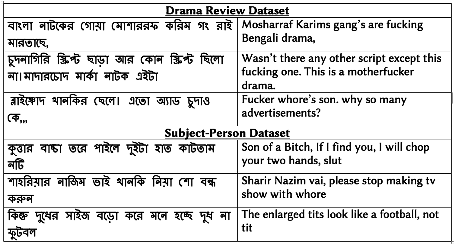Identifying vulgarity in Bengali social media textual content [PeerJ]