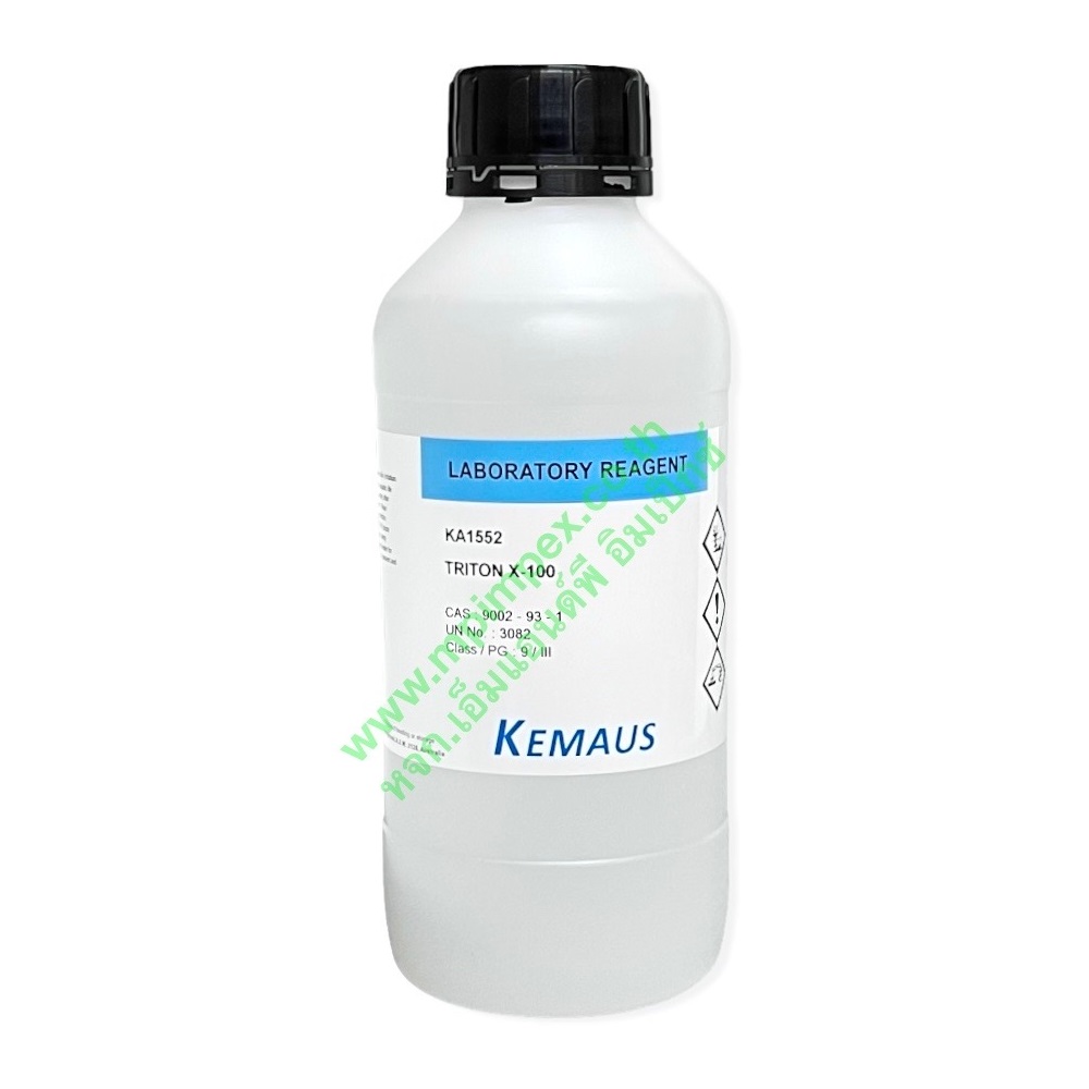 KemAus™ TRITON X100 (สารลดแรงตึงผิว ไทรทัน X100), 1 ลิตร M&P IMPEX