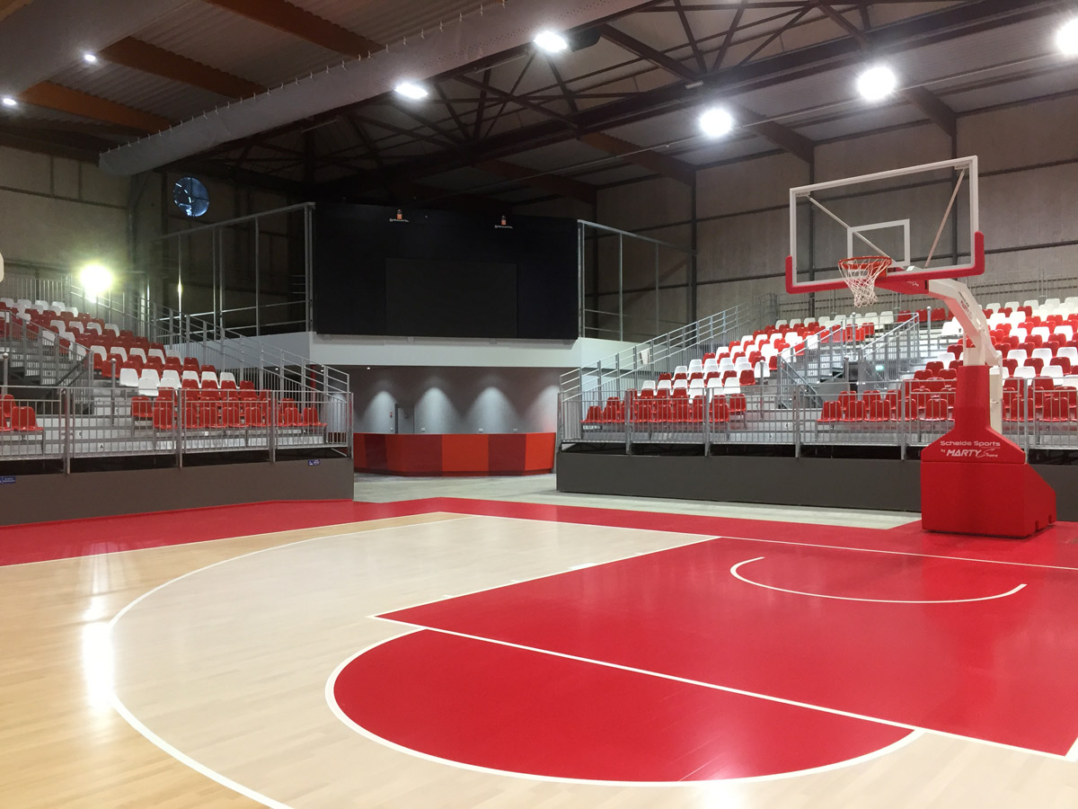 Réalisations SALLE DE BASKET DGA Architectes