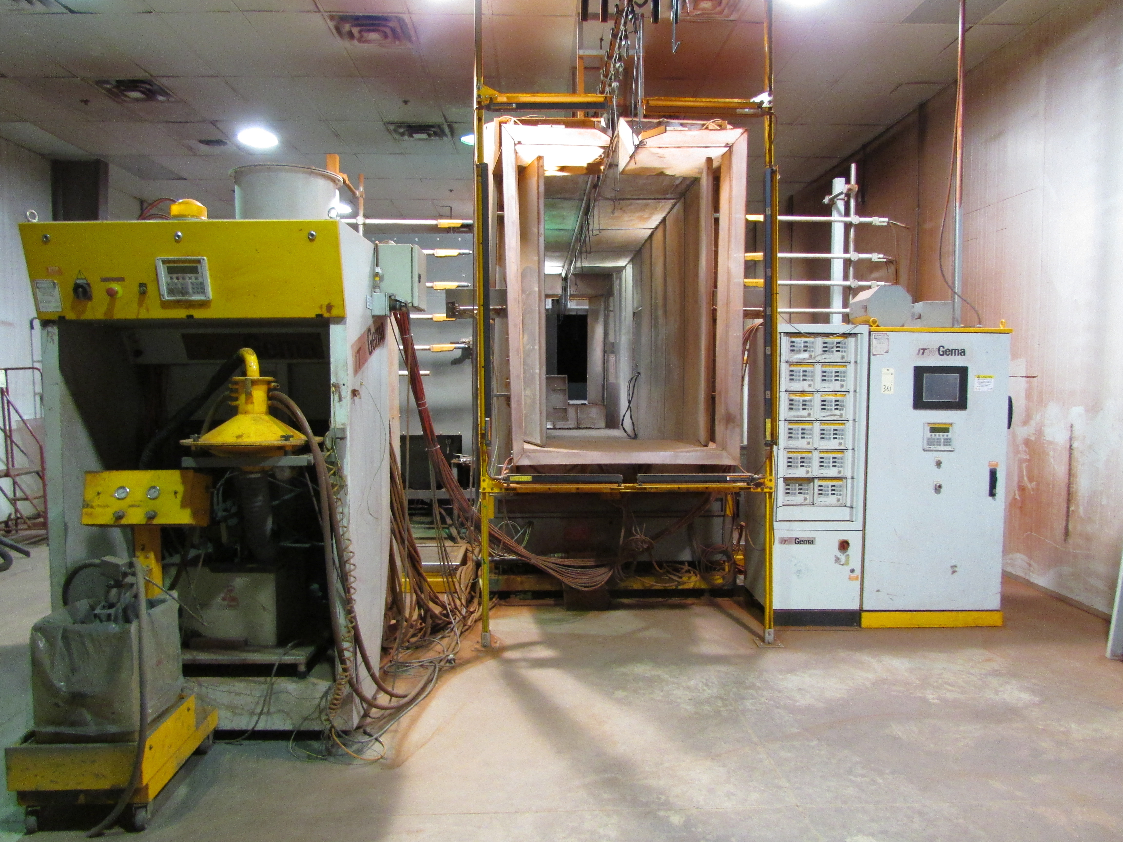 Complete Powder Coat Paint Line DG Auction Services