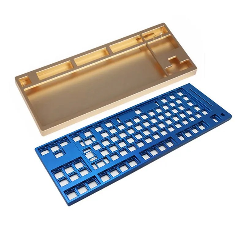 Customized Cnc Machining Gaming Aluminum Keyboard Case Mechanical Keyboard Case Factory