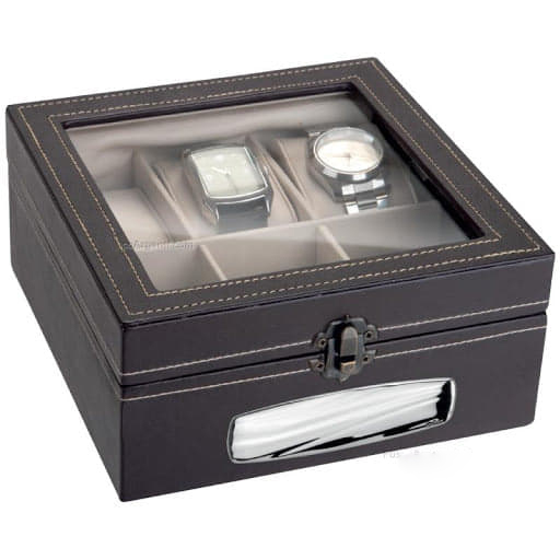 Leather Watch Box D Goldline