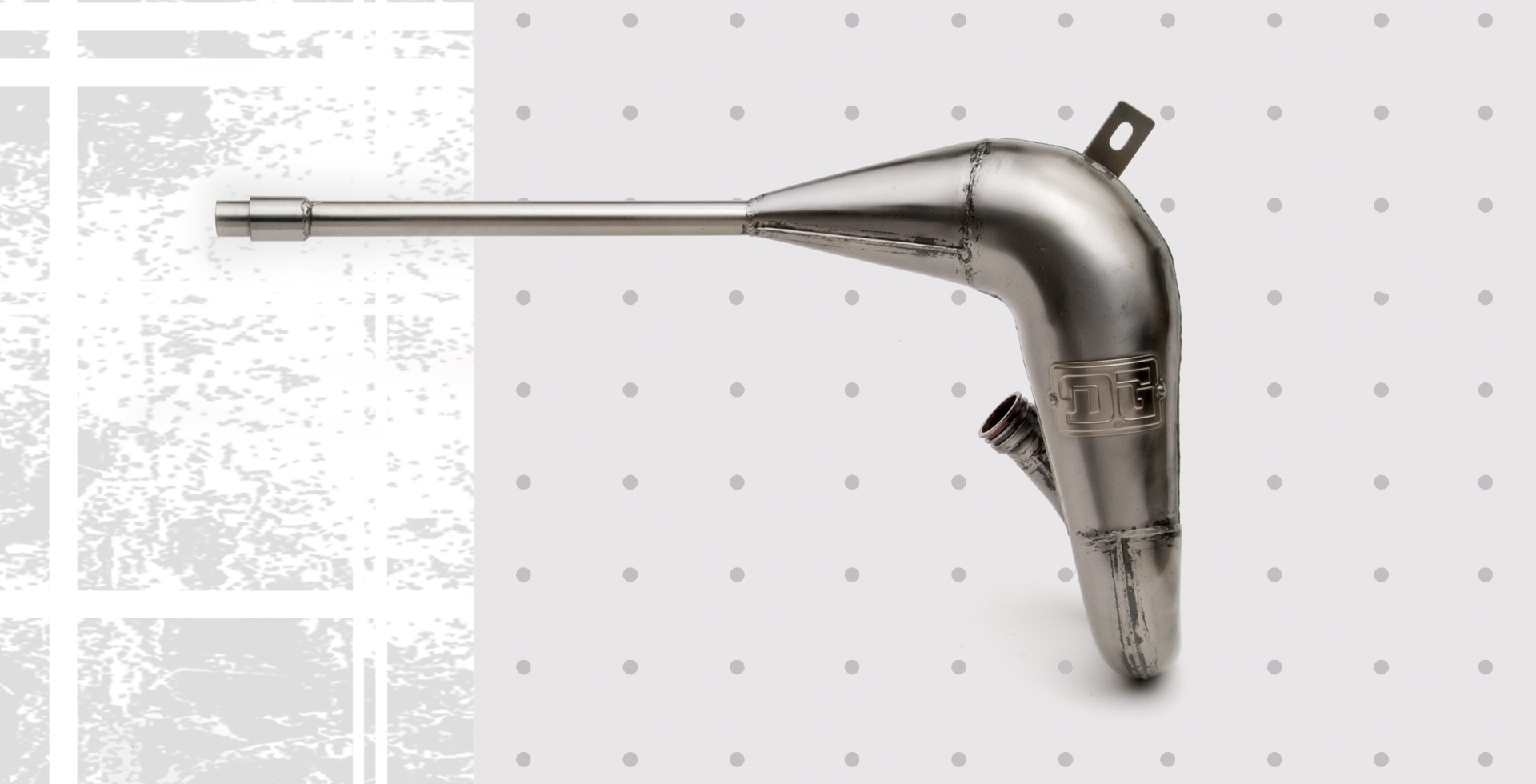 Kawasaki KX125 1989 MX Pipe DG Performance