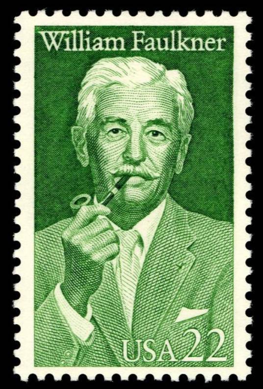 William Faulkner. Der Autor bei der Post DGPT