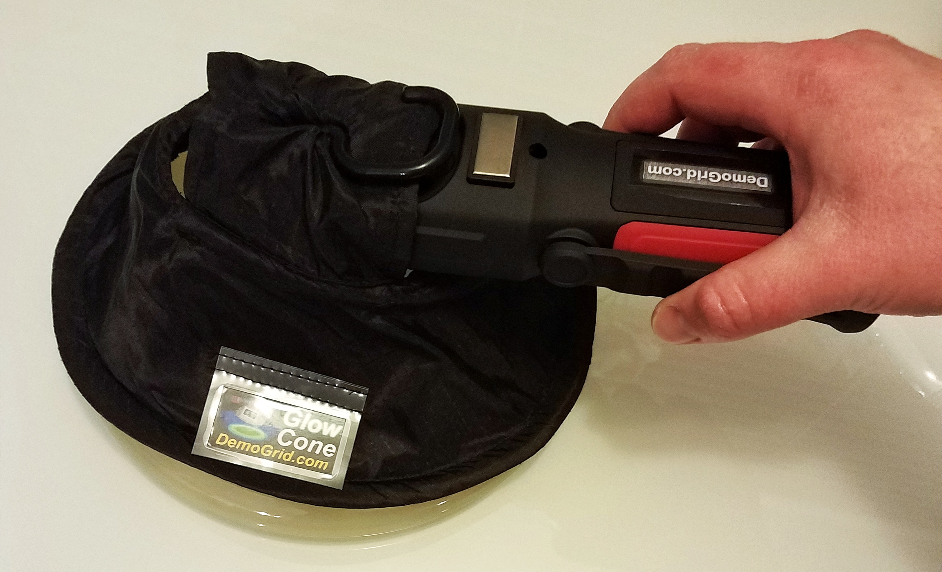 Glow Cone and UV Disc Golf Light Disc Golf Puttheads