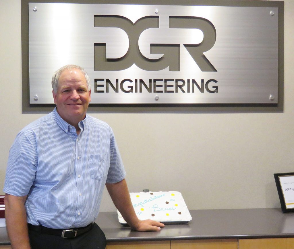 Bruce Jennings Celebrates 40 Years with DGR Engineering DGR Engineering