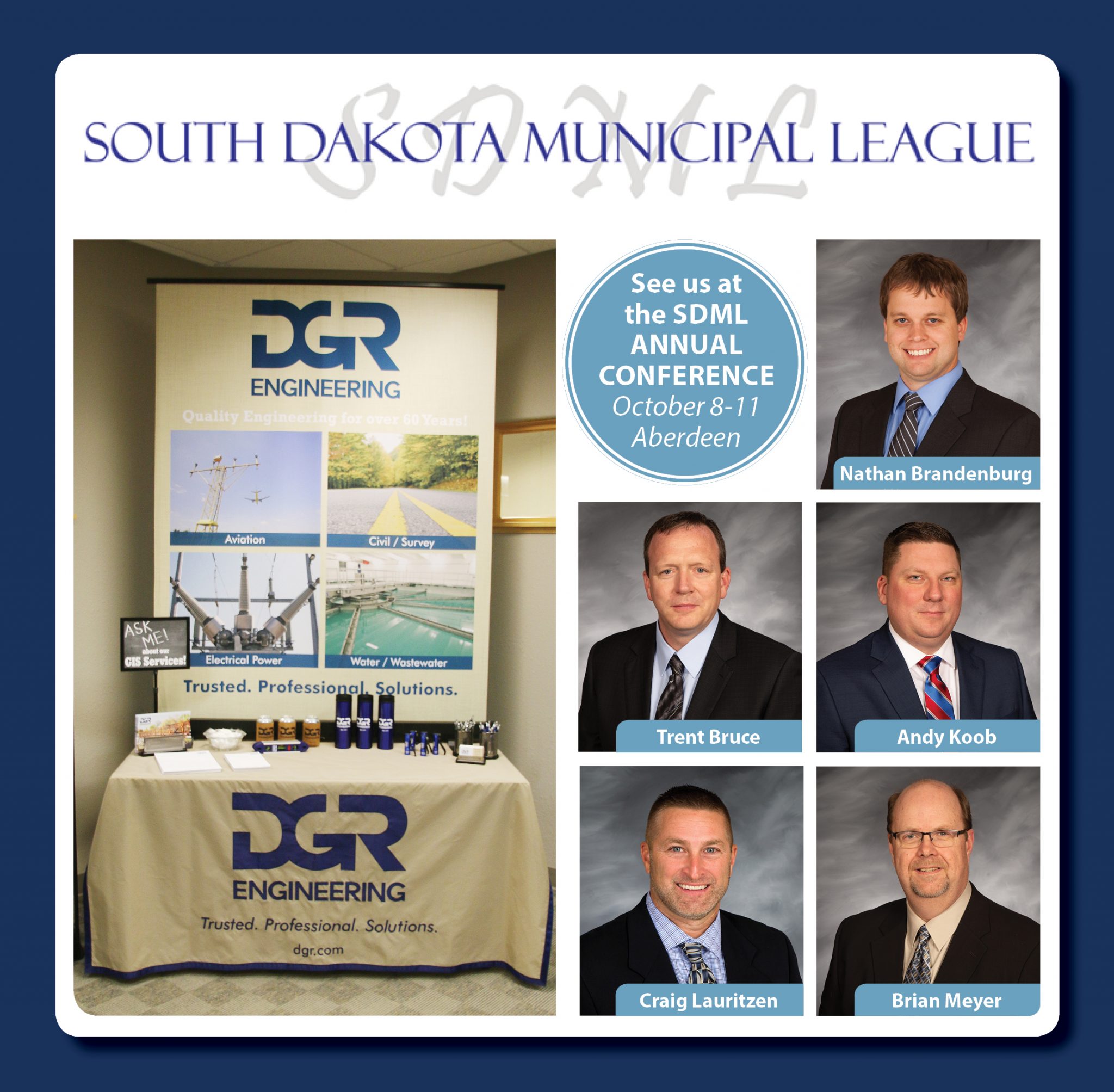 South Dakota Municipal League Annual Conference DGR Engineering
