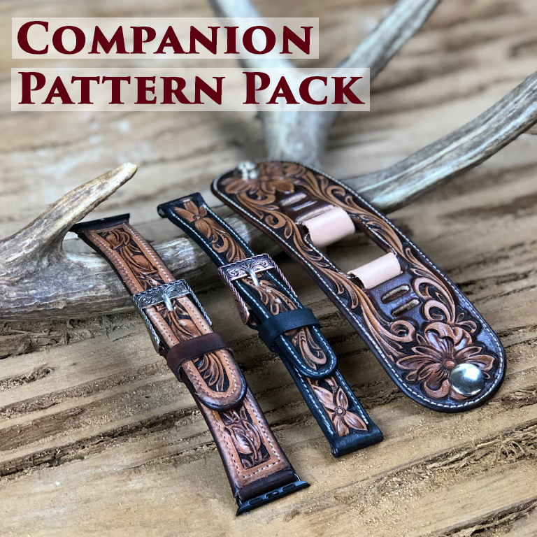 Leather Apple Watch Band Companion Pattern Pack Don Gonzales Saddlery