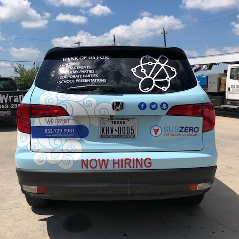 Vehicle Wraps Houston TX DG Signs And Graphics