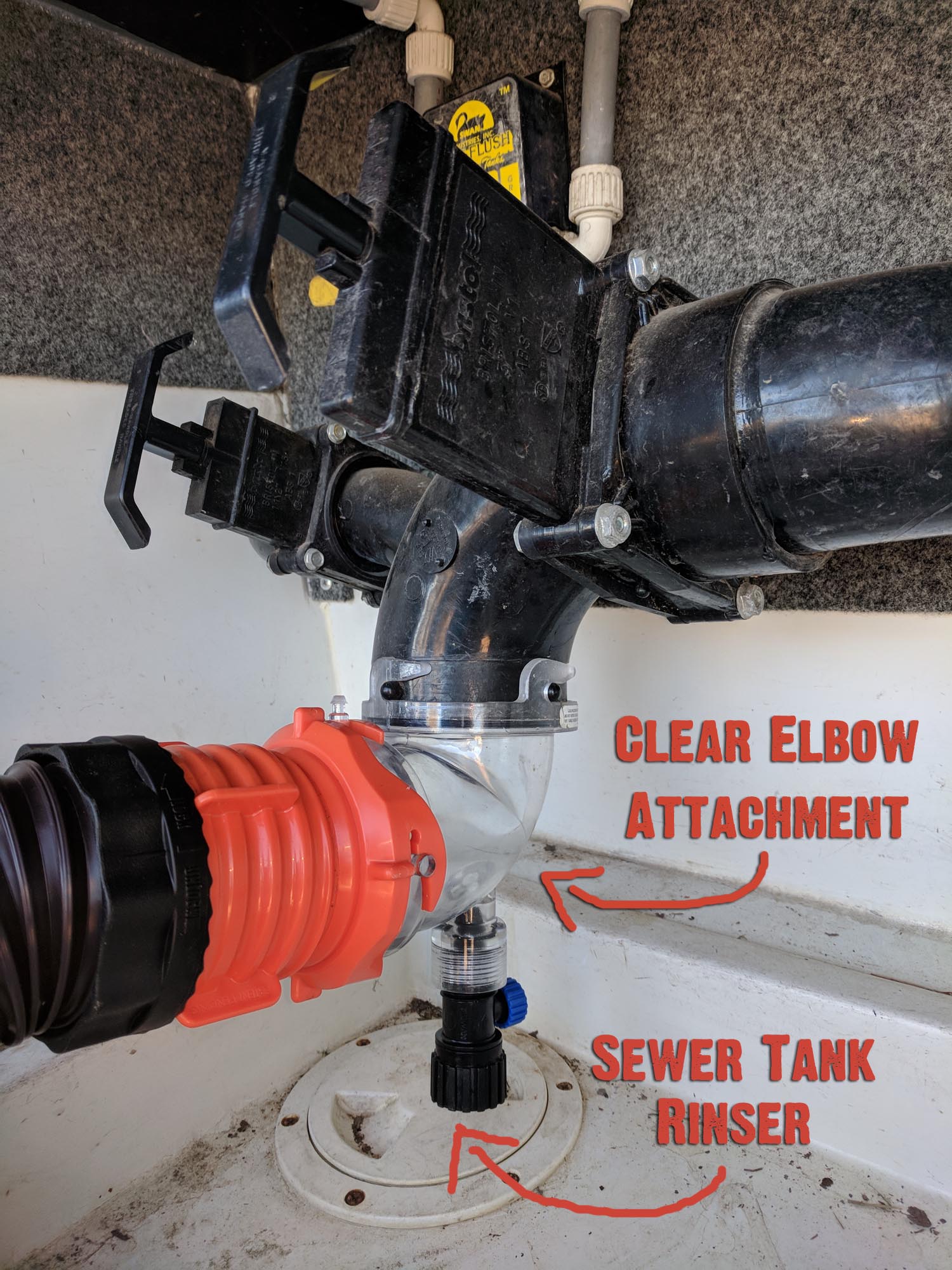 How to Dump an RV Black Water Tank
