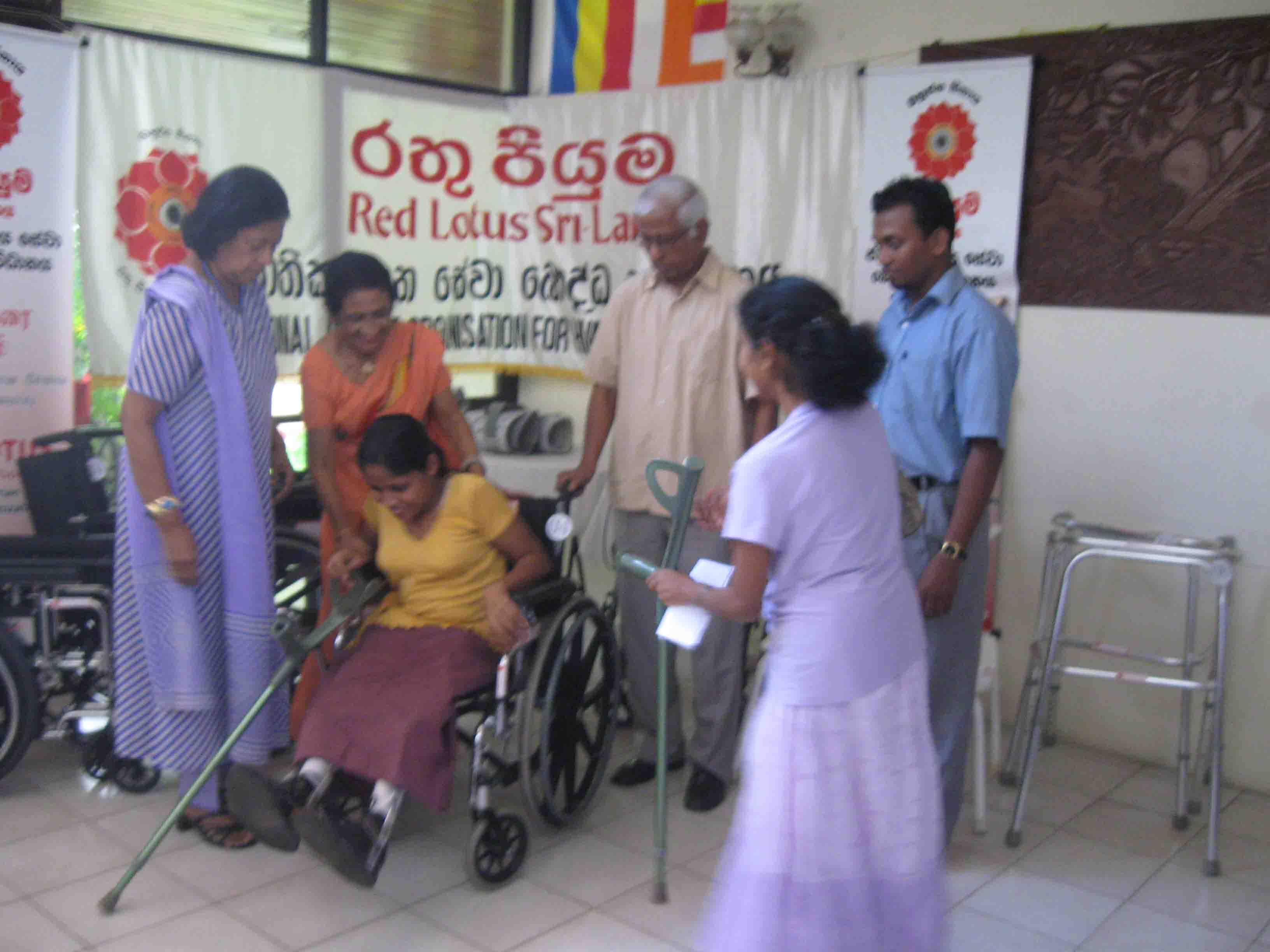 Wheelchairs for Sri Lanka; WC4SL