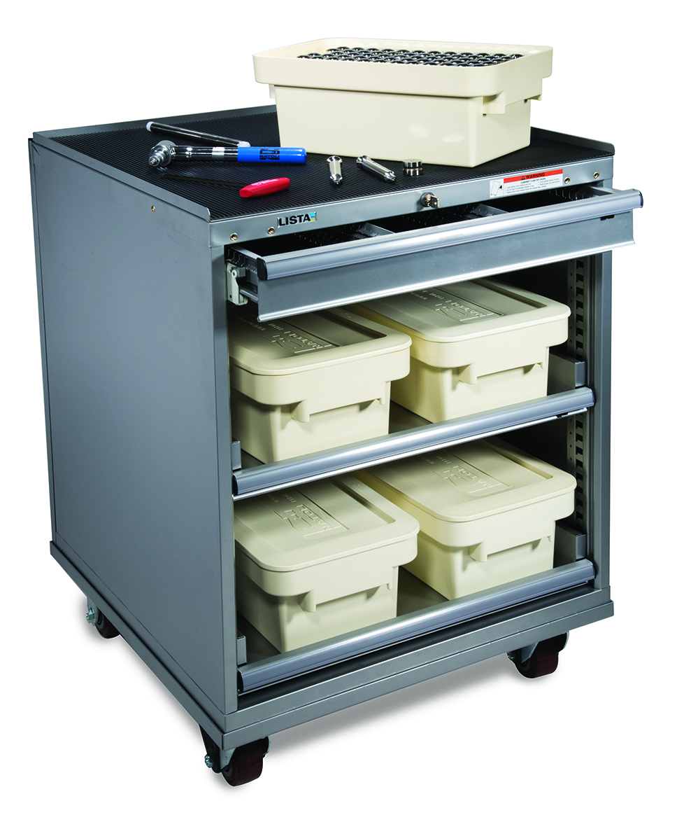 TOOLING STORAGE BOX TRANSPORT CART
