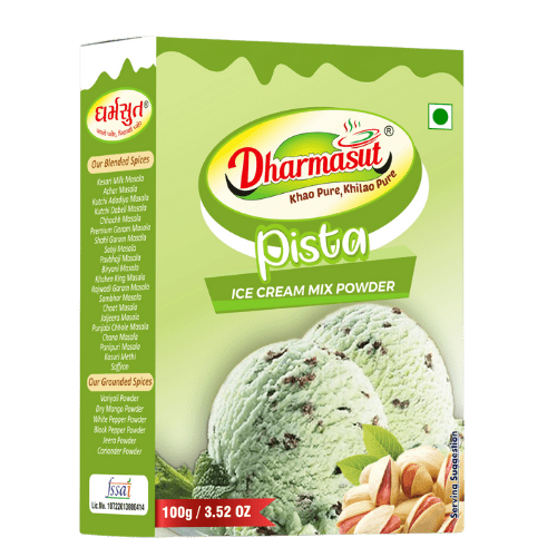 Pista Ice Cream Mix Powder Dharmasut Masala