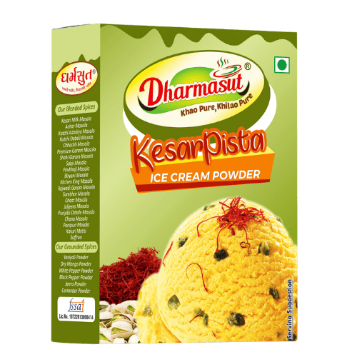 Kesar Pista Ice Cream Mix Powder Dharmasut Masala