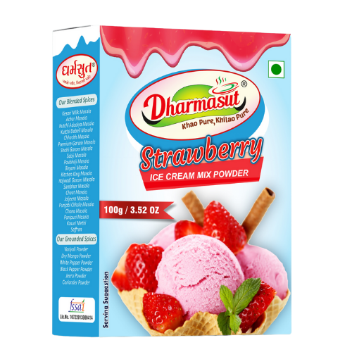 Strawberry Ice Cream Mix Powder Dharmasut Masala