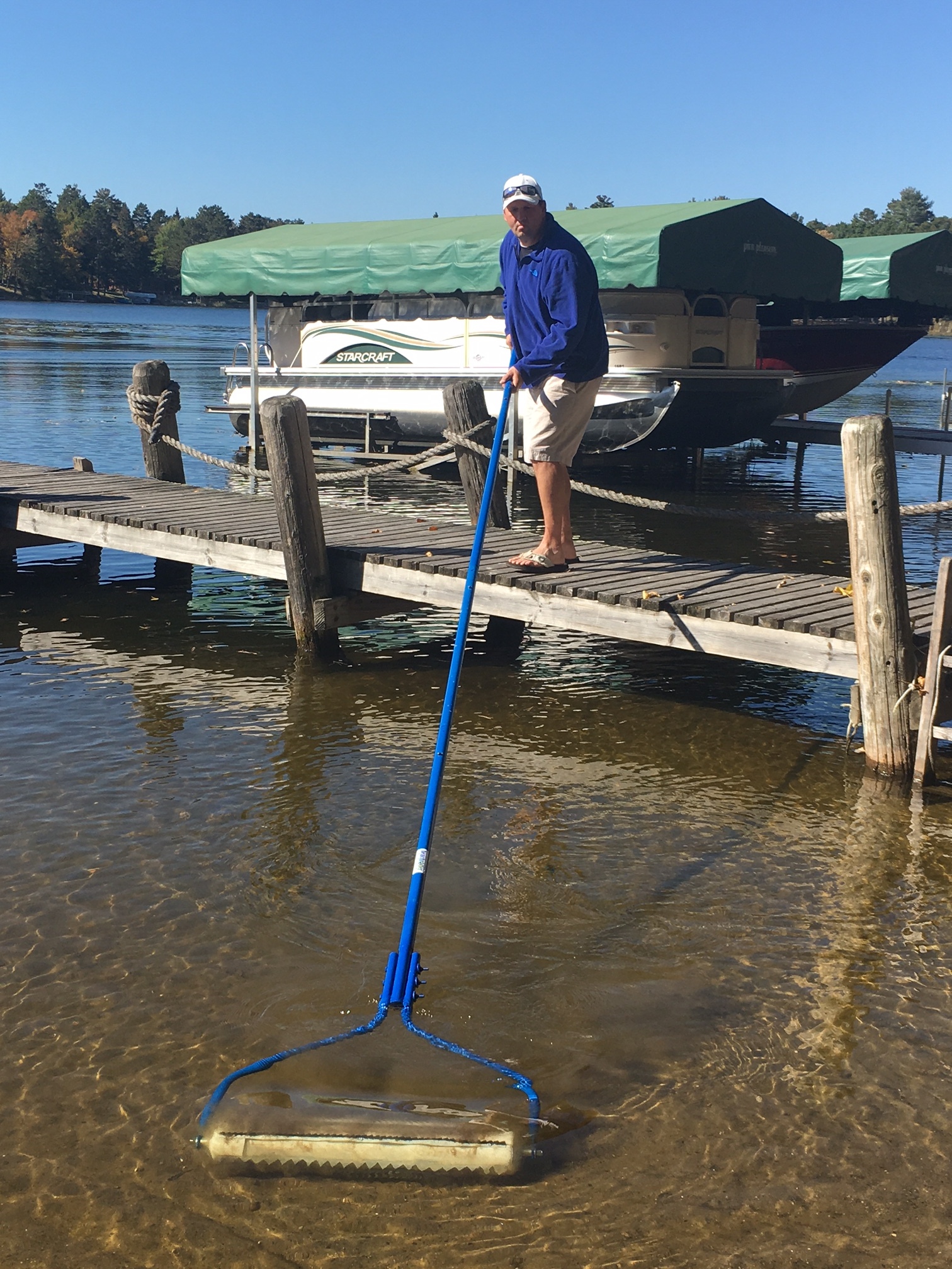 Beach Roller Lake Weed Remover