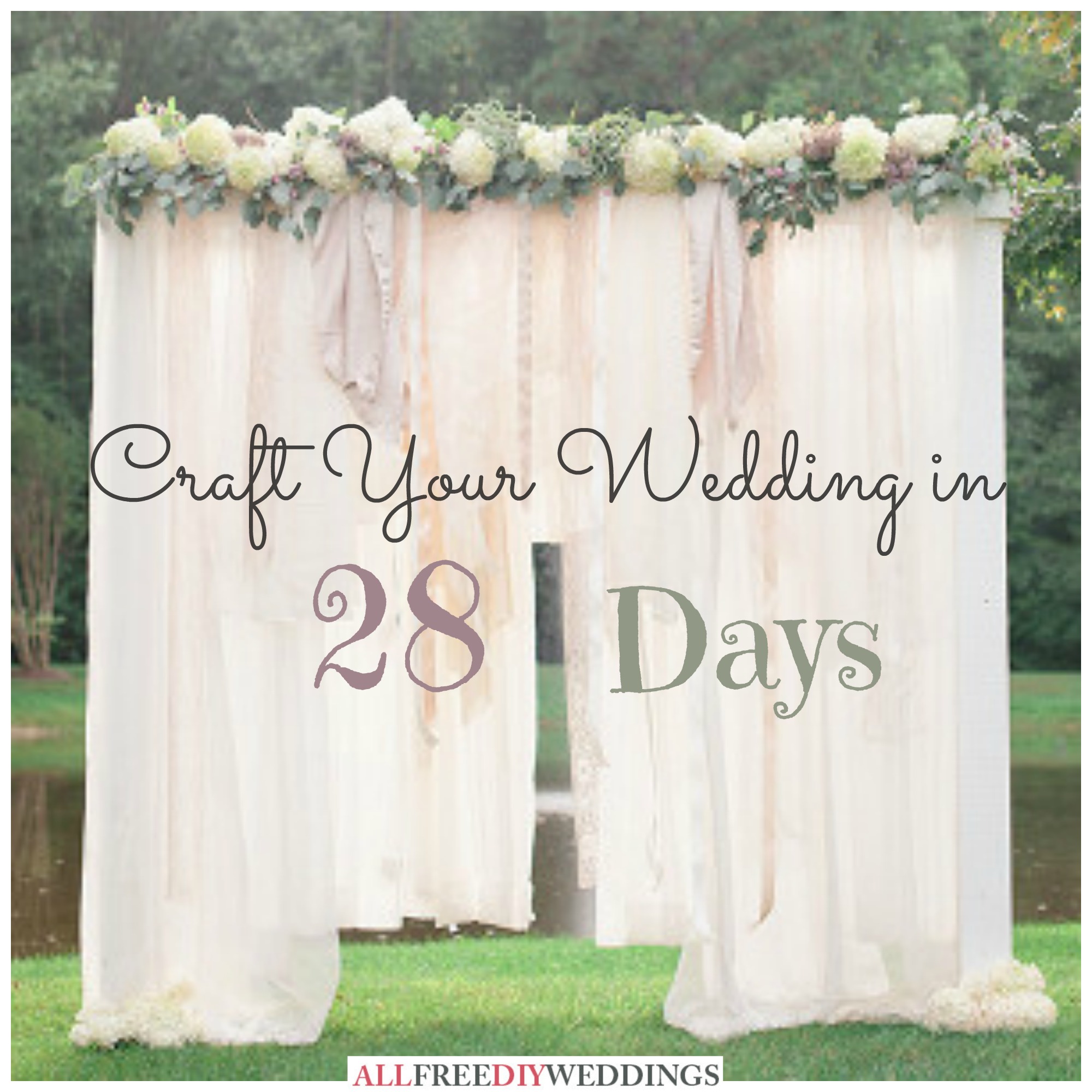National Wedding Month Craft Your Wedding in 28 Days FaveCrafts