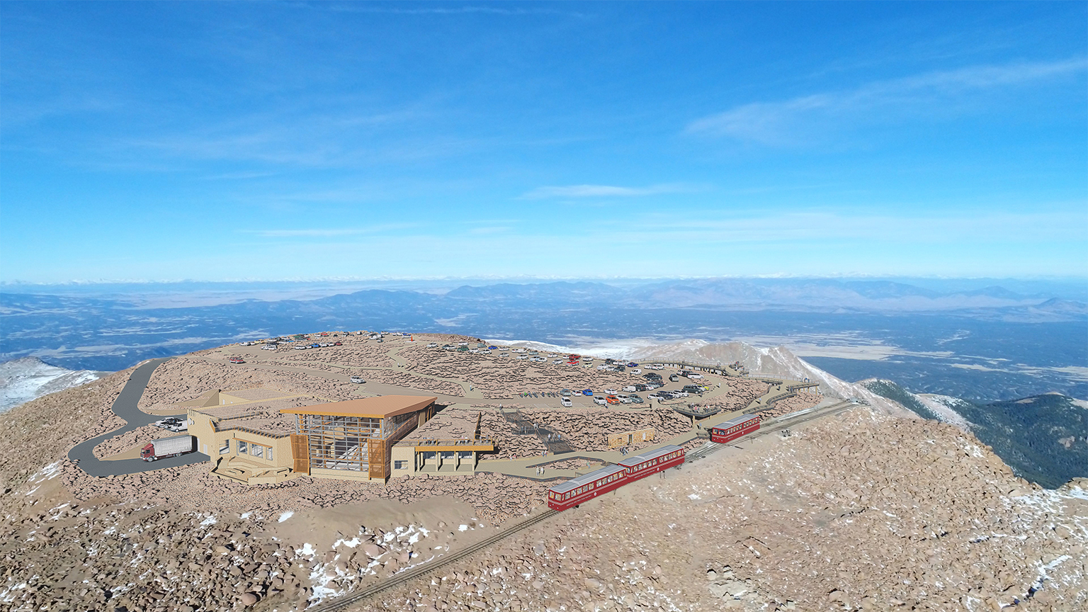 Pikes Peak Summit Complex DHM Design