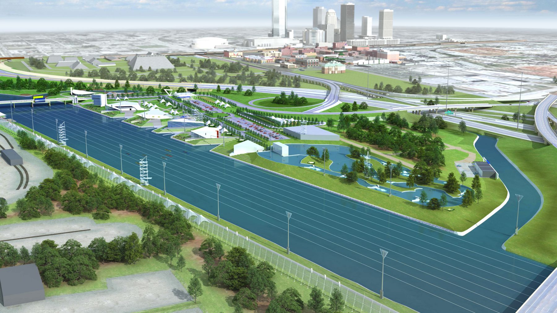 Oklahoma City Whitewater Park DHM Design