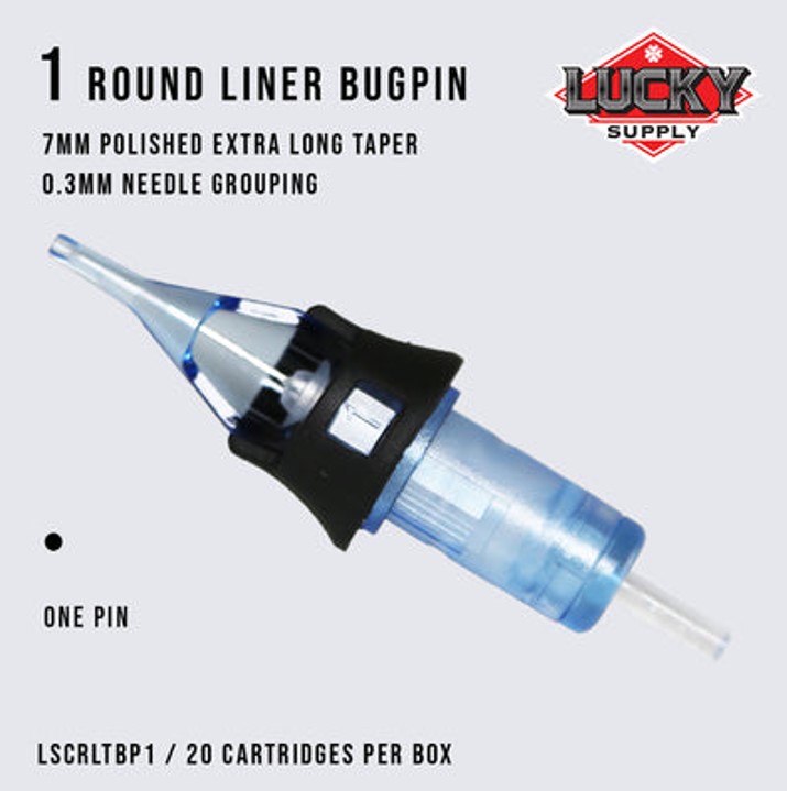 DHM TATTOO SUPPLY / 【Lucky Supply】Bugpin Round Liners / バグピン ラウンド ライナー0