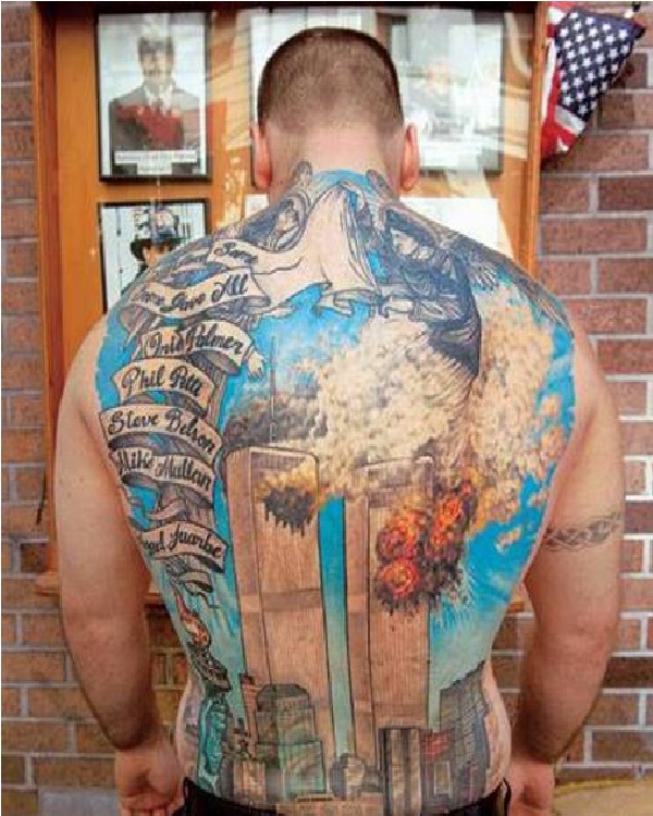 Twin Towers Best memorial tattoos