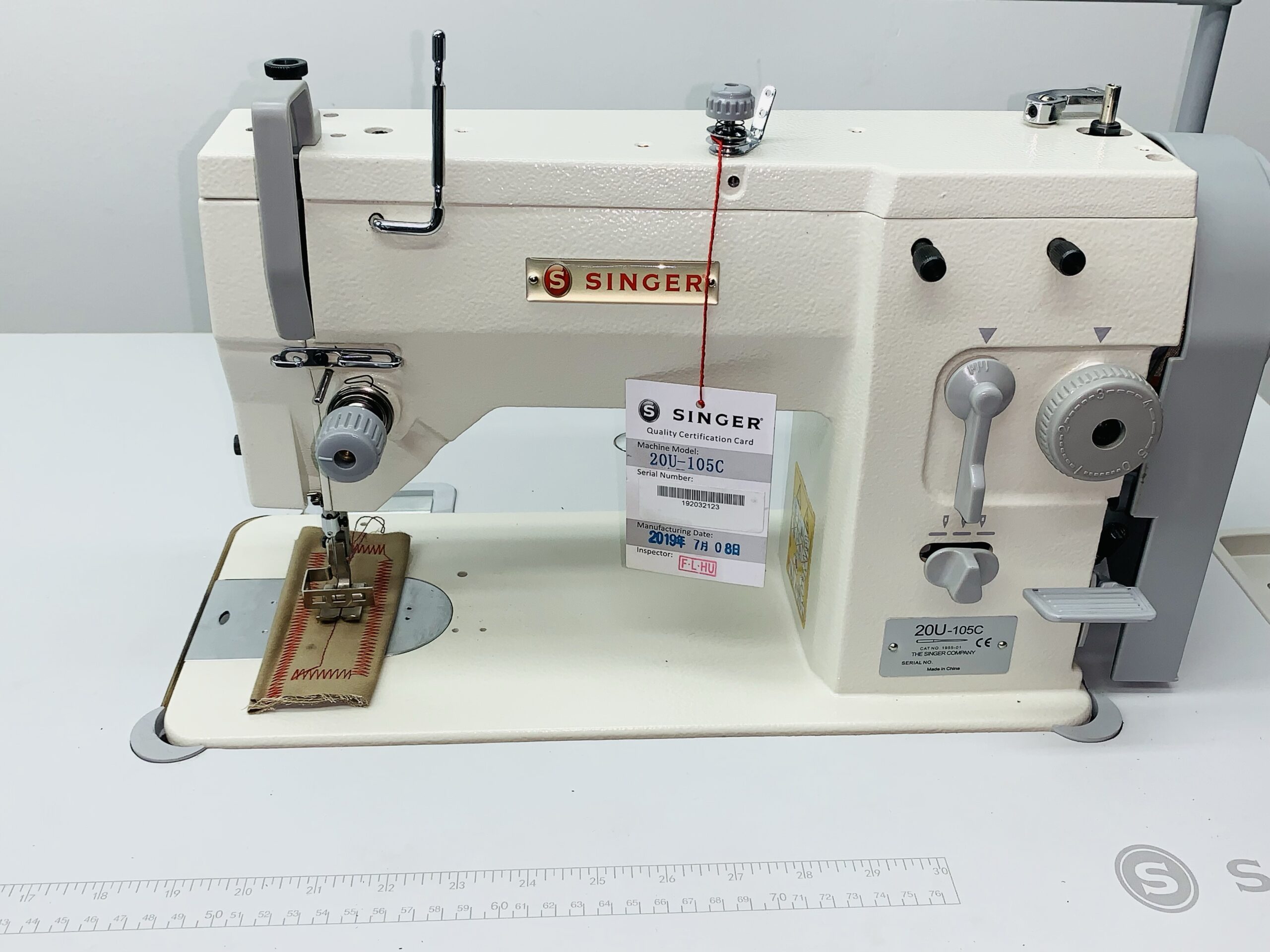 Singer Sewing Machine Company Singer Industrial Sewing Machine Company