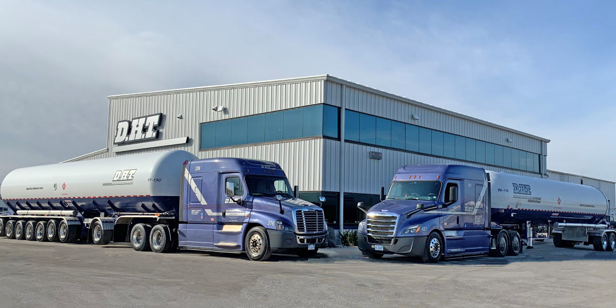 Home D.H.T. Your Midwest Transportation Company