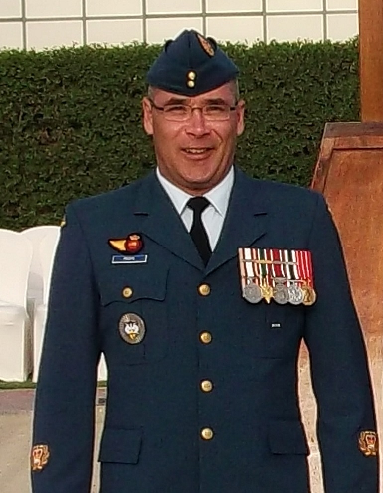 Learning about the legion from a Strathmore veteran