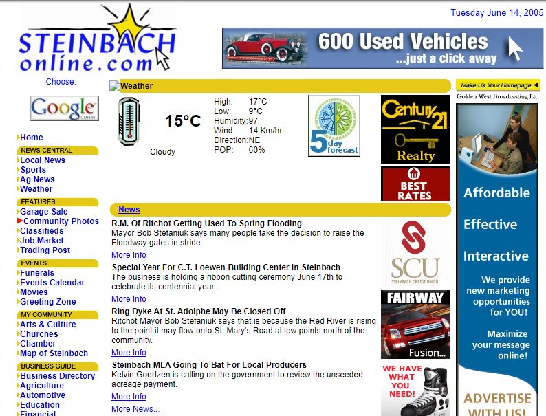 to the newly redesigned