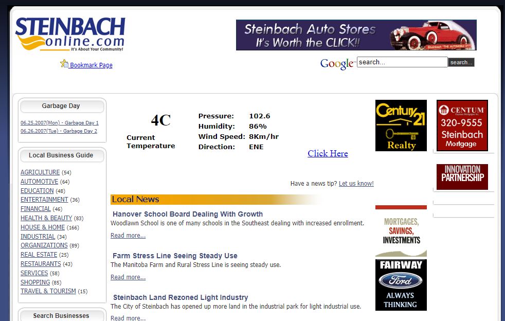 to the newly redesigned