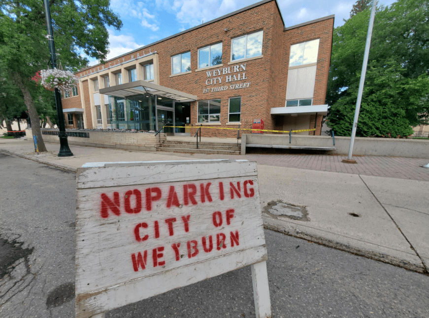 UPDATE Main entrance of Weyburn City Hall now open DiscoverWeyburn