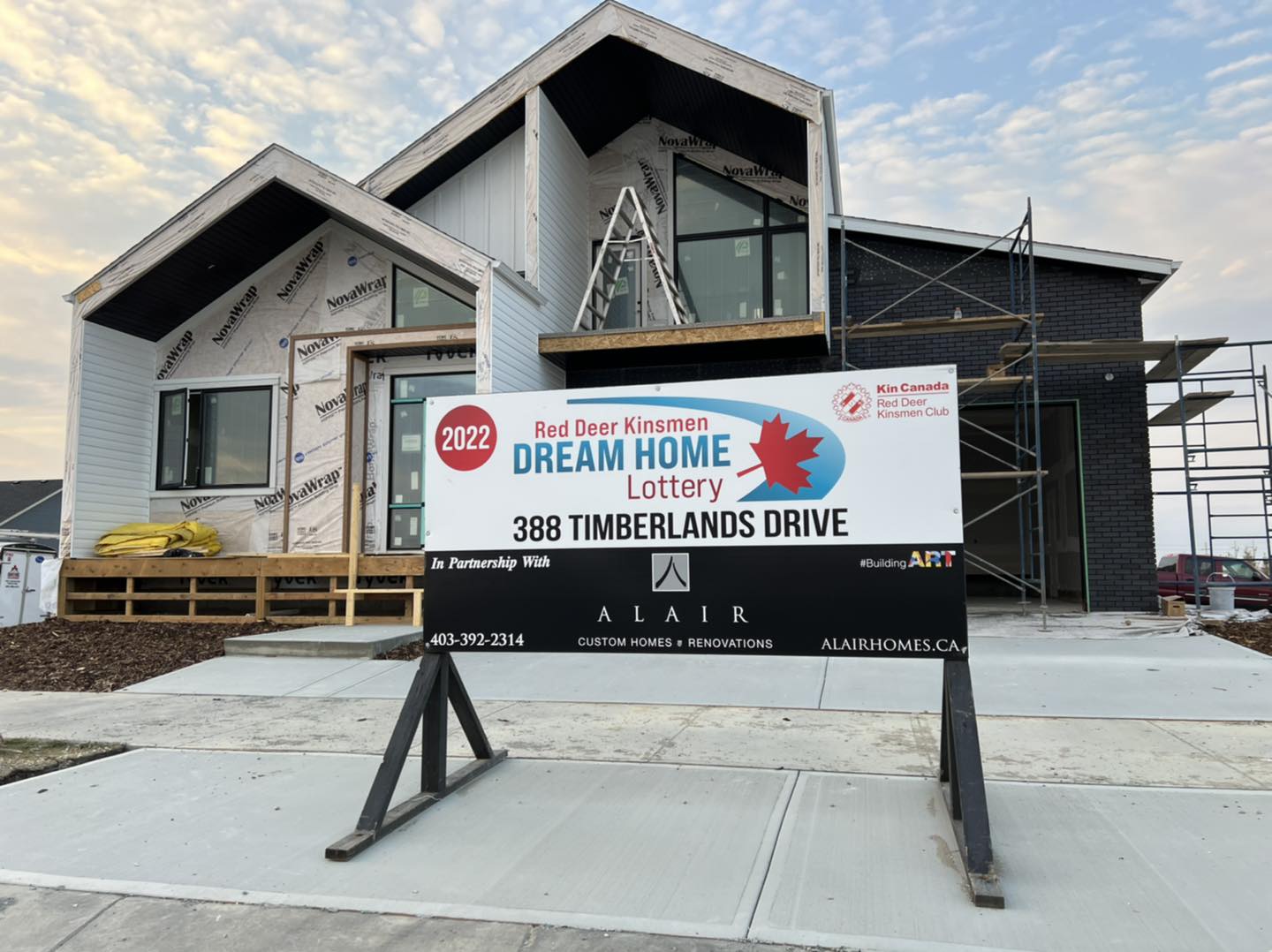 Red Deer Kinsmen look to continue helping the community with Dream Home Lottery