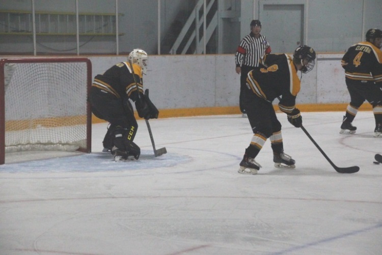 Veteran goalie Landen Brassard is your Strathmore Motor Products King