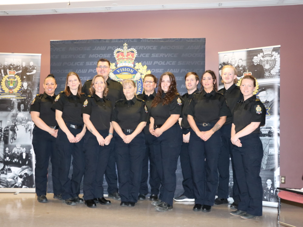 Moose Jaw Police Service swears in 11 Special Constables