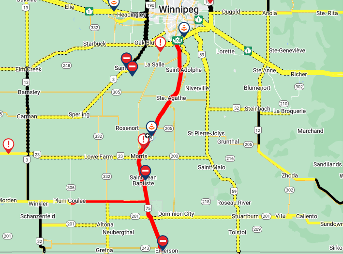 Afternoon commute delays with major highway closure CHVNRadio