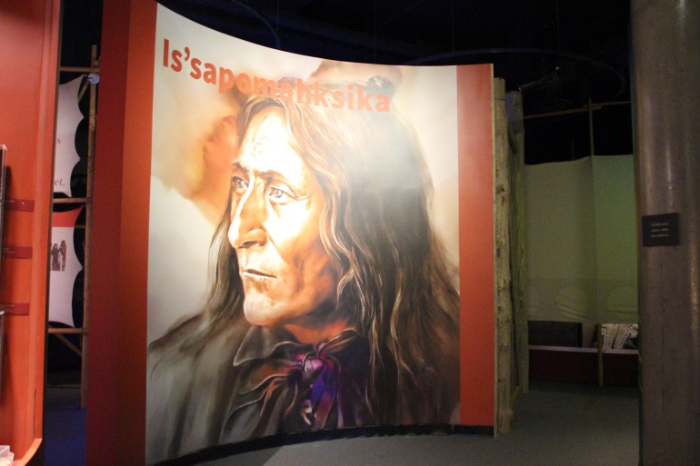 The heart of Siksika Nation Blackfoot Crossing Historical Park