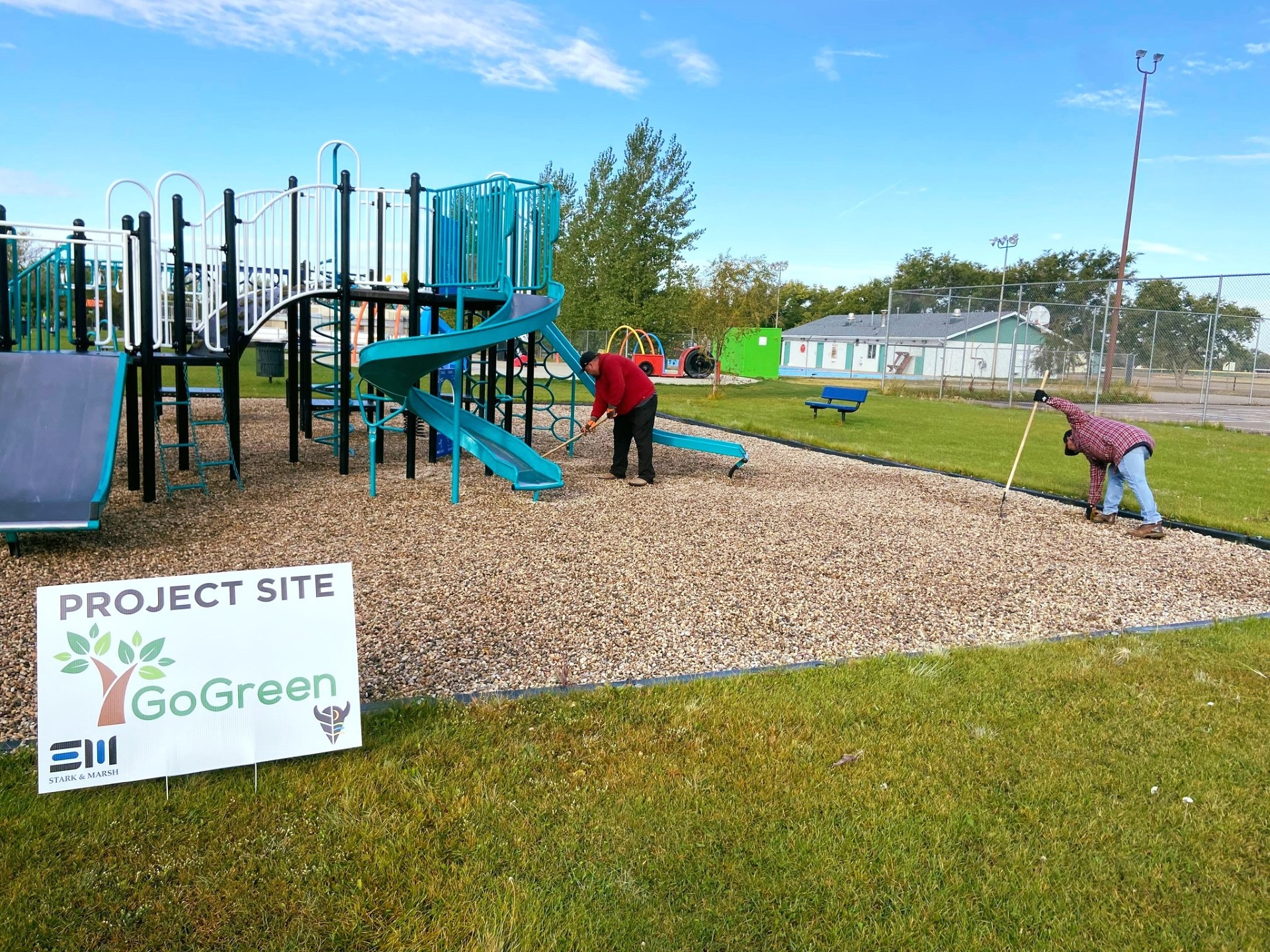 Painting the town green; community cleanup commences